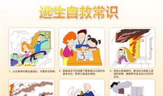 火灾逃生方法（火灾逃生方法图片）